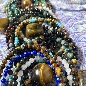 handmade beaded gemstone bracelets